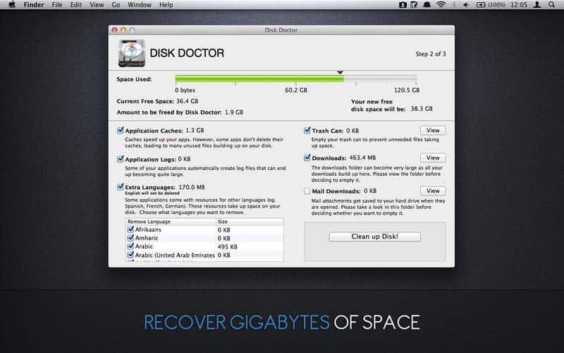 free disk doctor mac